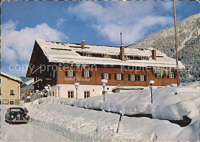 Untertauern Gasthof Luerzerhof im Winter