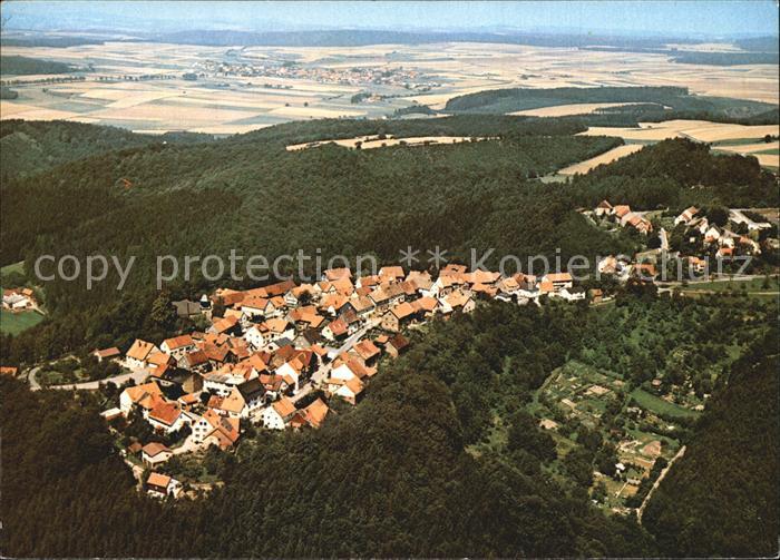 Lichtenfels Hessen Fliegeraufnahme