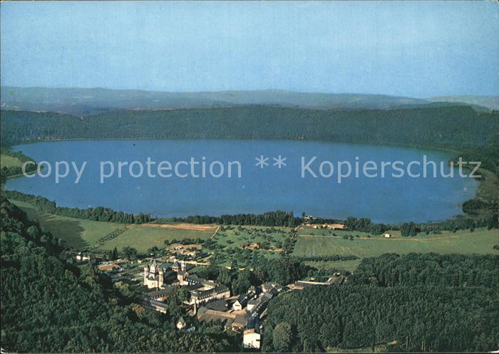 Maria Laach Glees Abtei Fliegeraufnahme