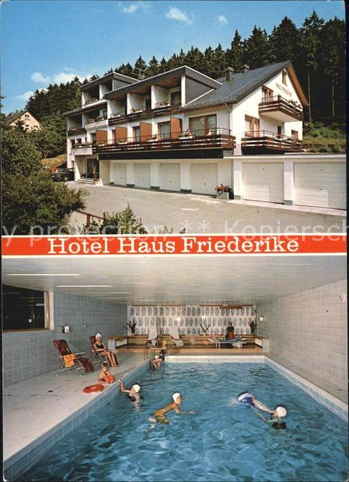Stryck Hotel Haus Friederike Hallenbad