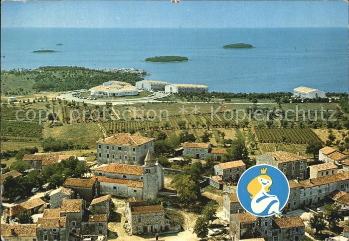 Vrsar Istrien Hotels Funtana Anita Fliegeraufnahme