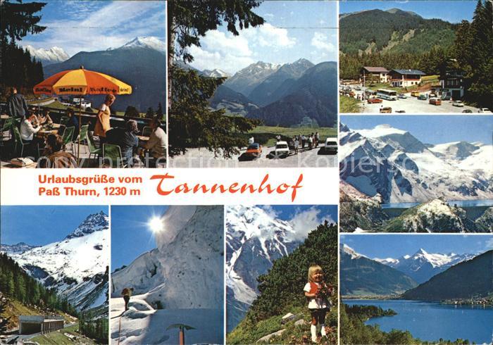 Mittersill Oberpinzgau Cafe Restaurant Tannenhof Terrasse Riesterhoehe Felbertau