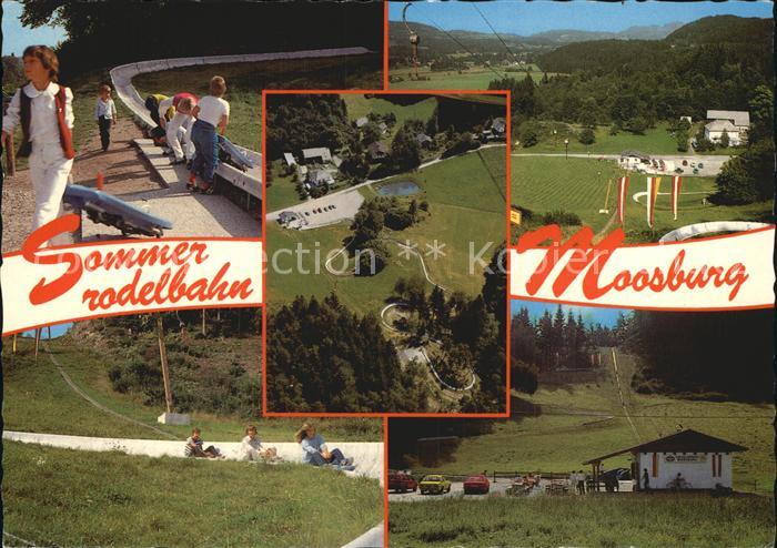 Moosburg Kaernten Sommerrodelbahn Teilansichten