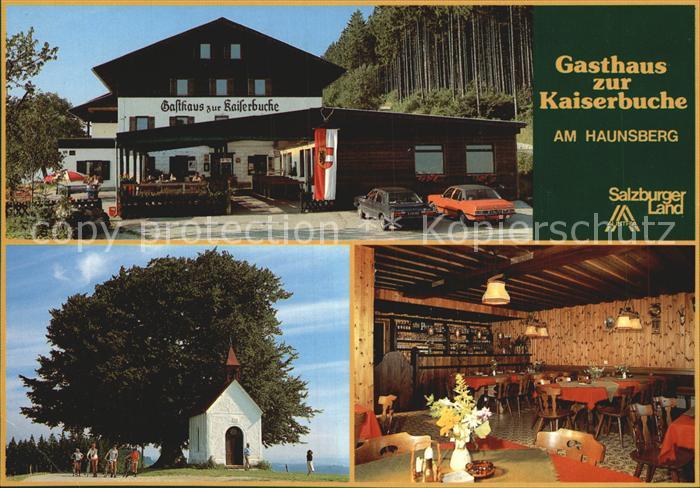 Obertrum See Gasthaus zur Kaiserbuche Gastraum Kapellchen