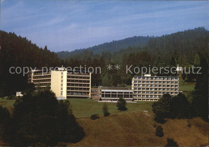 Todtmoos Schwarzwald BW Klinik Wehrawald