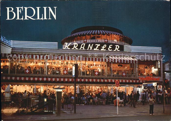 BERLIN  CITY Cafe Kranzler am Kurfuerstendamm