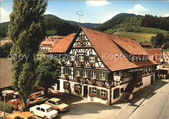 Schenkenzell Gasthof Pension zur Sonne Fachwerkhaus