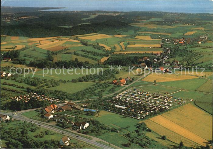 Markdorf Baden Camping Wirthshof Fliegeraufnahme