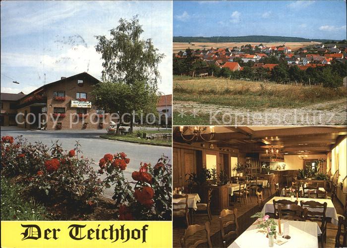 Grandenborn Der Teichhof Gastraum Panorama