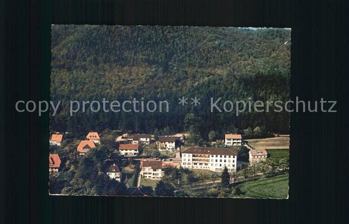 Reinhardshausen Waldsanatorium Privatkrankenanstalt Fliegeraufnahme