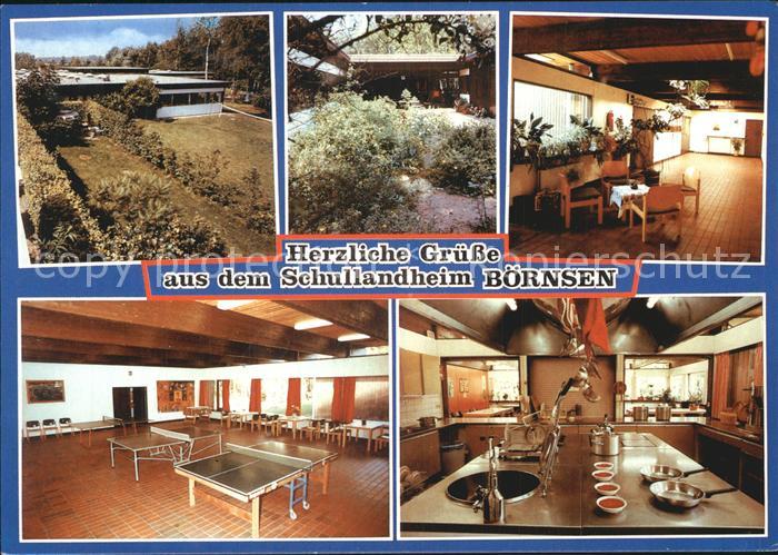 Boernsen Jugend und Schullandheim Tischtennis Kueche