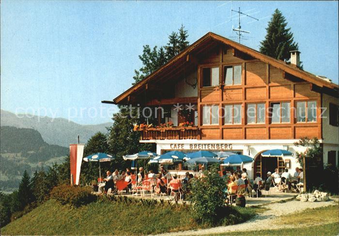 Oberstdorf Cafe Breitenberg Terrasse