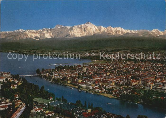 Konstanz Bodensee Fliegeraufnahme