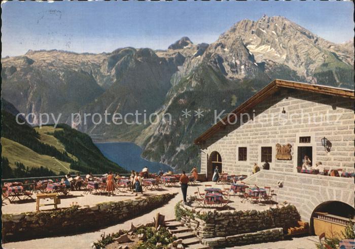 Kehlsteinhaus Steinernes Meer Koenigssee Watzmann