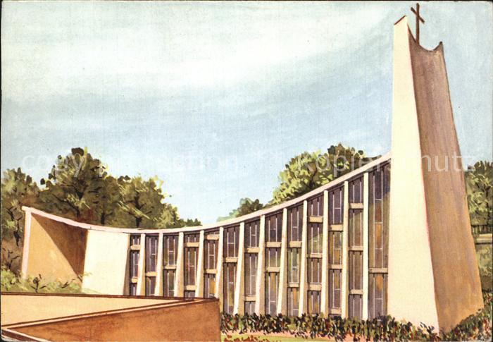 Bruxelles Bruessel Weltausstellung Kirche in der Sektion des Hl Stuhls