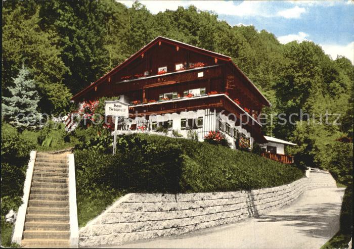 BERCHTESGADEN Bayern Haus Bergwald