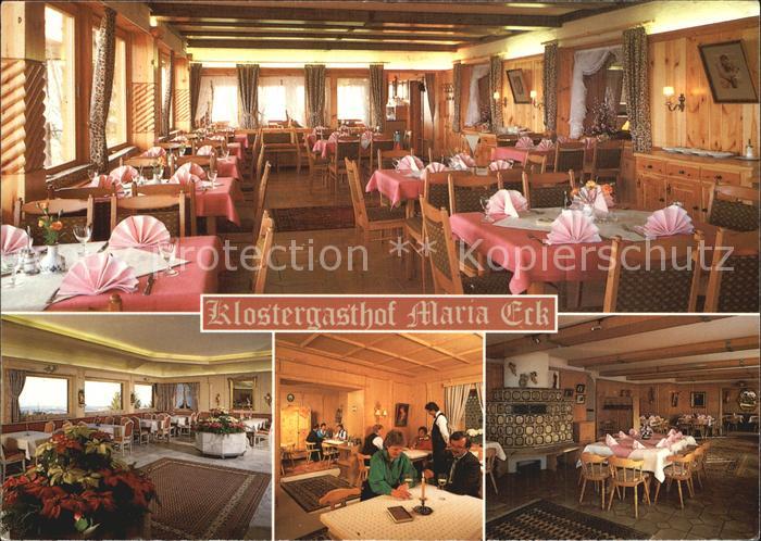 Siegsdorf Oberbayern Klostergasthof Maria Eck Gastraeume