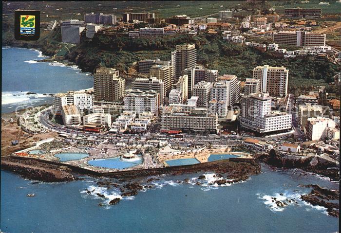 Puerto de la Cruz Fliegeraufnahme
