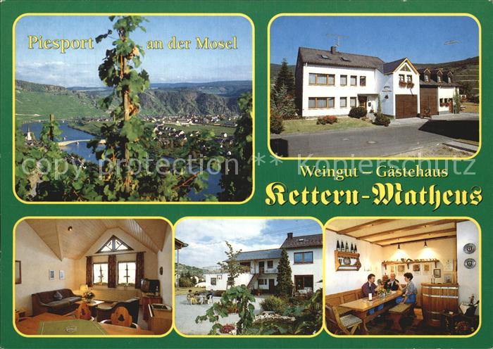 Piesport Panorama Weingut Kettern Matheus Gaststube Aufenthaltsraum