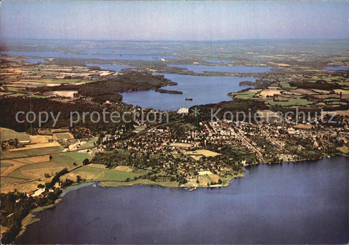 Malente-Gremsmuehlen Holsteinische Schweiz Fliegeraufnahme