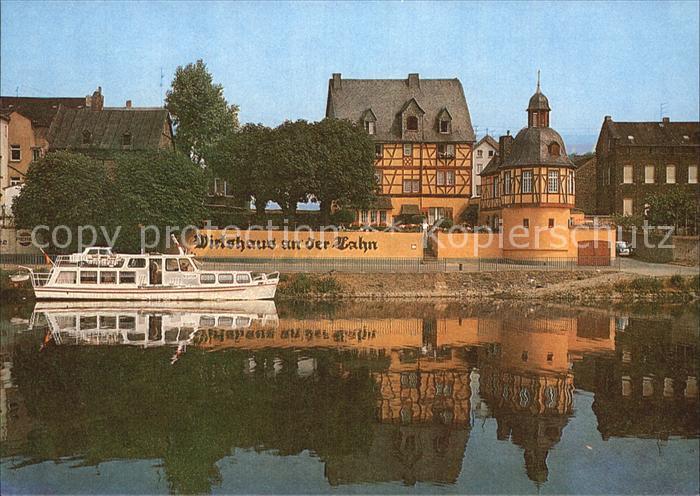 Lahnstein Wirtshaus an der Lahn Fahrgastschiff