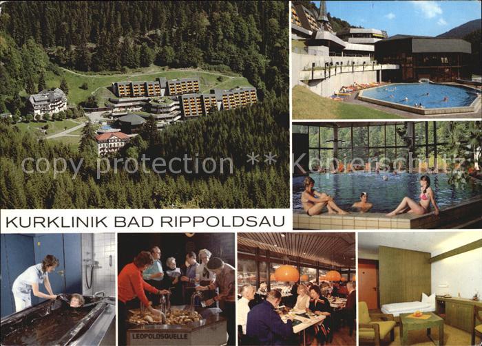 Bad Rippoldsau-Schapbach Kurklinik Schwimm und Hallenbad Moorbad Leopoldsquelle