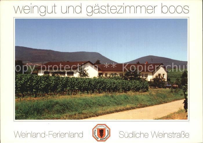 Edesheim Pfalz Weingut und Gaestezimmer Boos