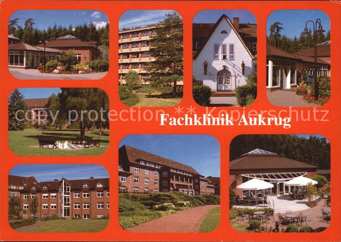 Aukrug Fachklinik Aukrug der LVA Schleswig Holstein Teilansichten
