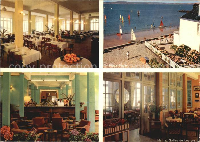 Bretagne Region Hotel Plage Prives Hall et Salles de Lecture