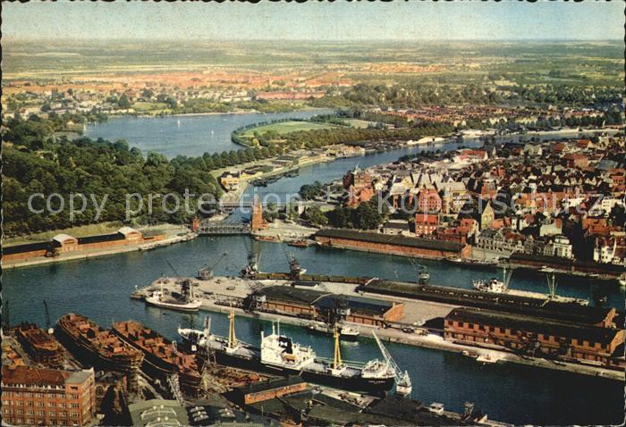 LueBECK  CITY Fliegeraufnahme