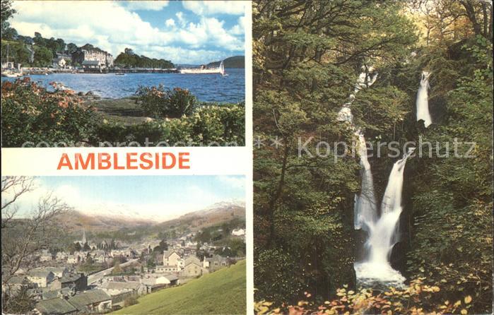 Ambleside Waterhead Ambleside Fairfield Stock Ghyll Force