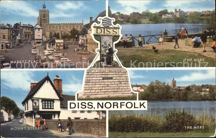 Diss Market Place The Mere Mount Street