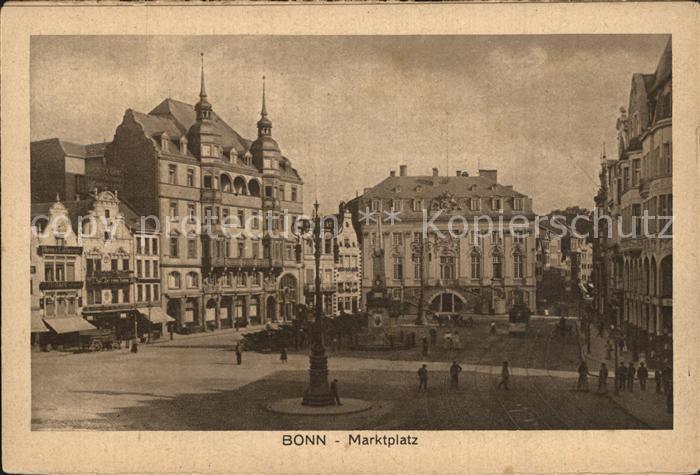 Bonn Rhein Marktplatz