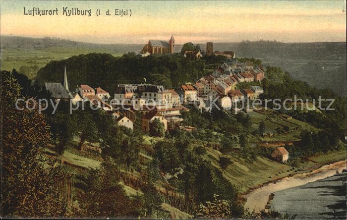 Kyllburg Rheinland-Pfalz Gesamtansicht Luftkurort