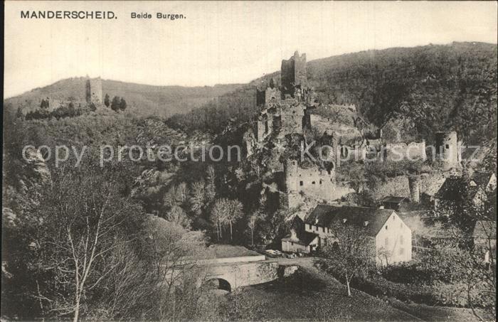 Manderscheid Eifel Burgen