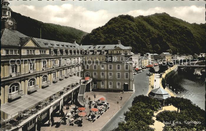 Bad Ems Kurhaus Uferstrasse Lahn