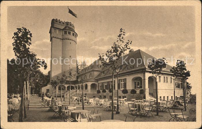 BADEN-BADEN BW Aussichtsturm Restauration auf dem Merkur