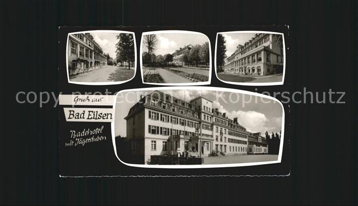 Bad Eilsen Badehotel und Jaegerstuben Gaststaette Restaurant