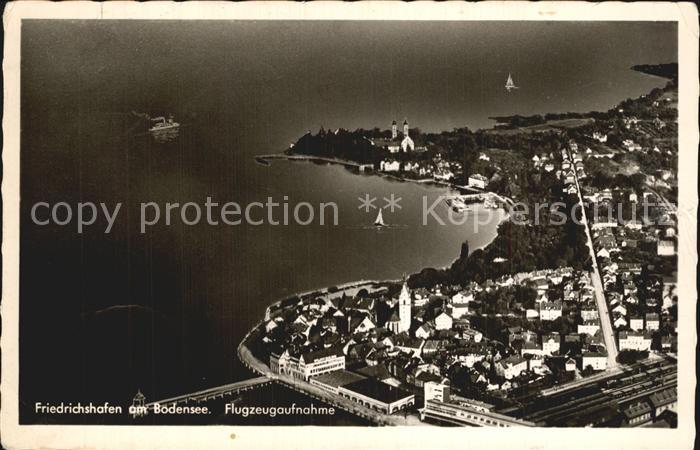 Friedrichshafen Bodensee Fliegeraufnahme