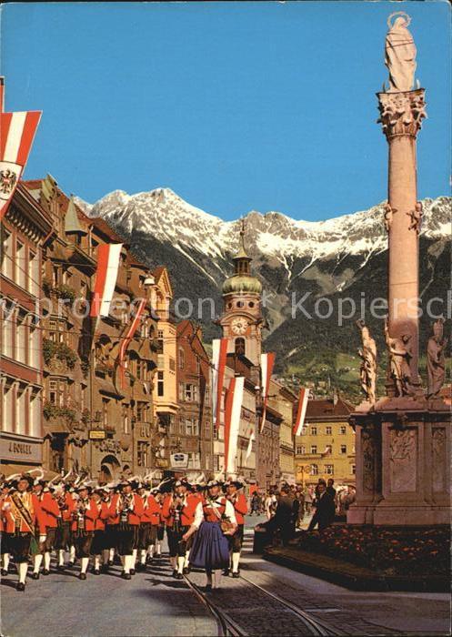 Innsbruck Maria Theresien Strasse Wiltener Stadtmusikkapelle