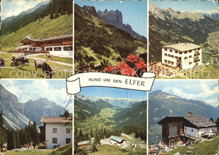 Neustift Stubaital Tirol Rund um den Elfer Bergstation Pinnisalm Stubaier Alpen