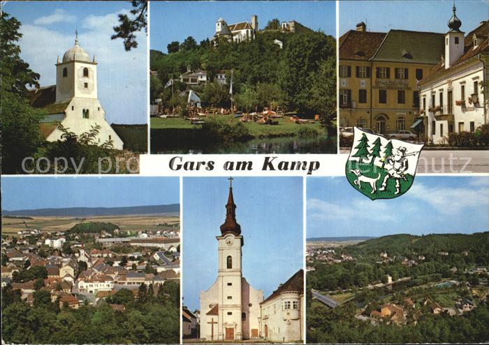 Gars Kamp Gertrudskirche Sportbad Hauptplatz Babenbergerburg Pfarrkirche