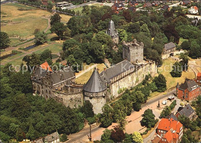 Bad Bentheim Burg Fliegeraufnahme