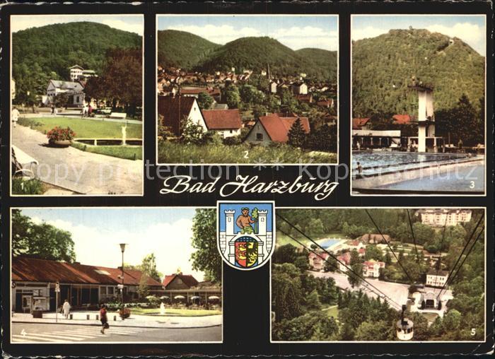 Bad Harzburg Anlagen Weisse Bruecke Schwimmbad Burgberg Verkehrsbuero