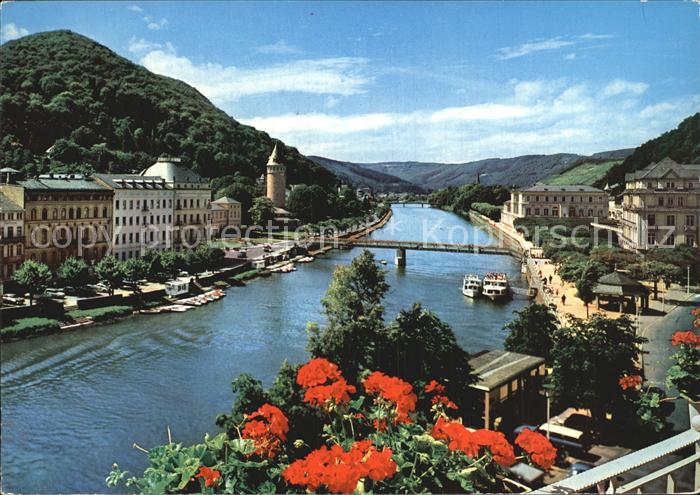 Bad Ems Panorama Blick Lahnabwaehrts