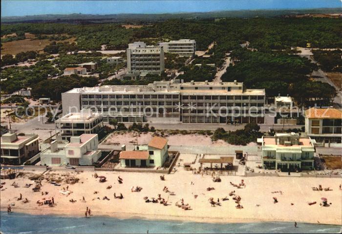 Can Picafort Mallorca Hotel Gran Playa Fliegeraufnahme