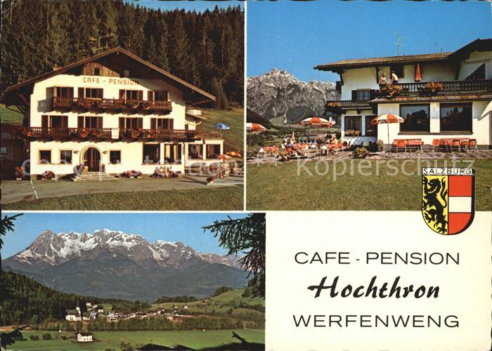 Werfenweng Cafe Pension Hochthron Alpenblick