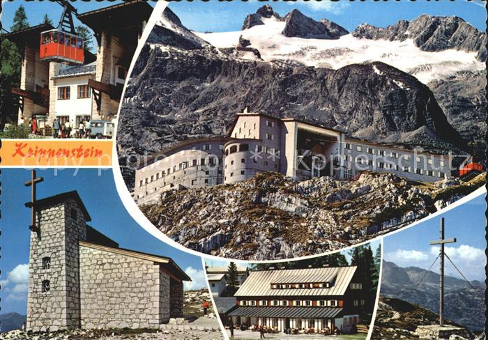 Obertraun Berghotel Krippenstein Seilbahn Hoher Dachstein Kapelle Schoenberghaus