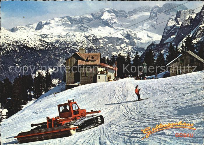 Gosau Oberoesterreich Schiparadies Zwieselalm Gablonzer Haus Preininghuette Pist
