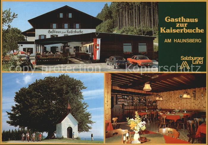 Obertrum See Gasthaus zur Kaiserbuche am Haunsberg Kapelle